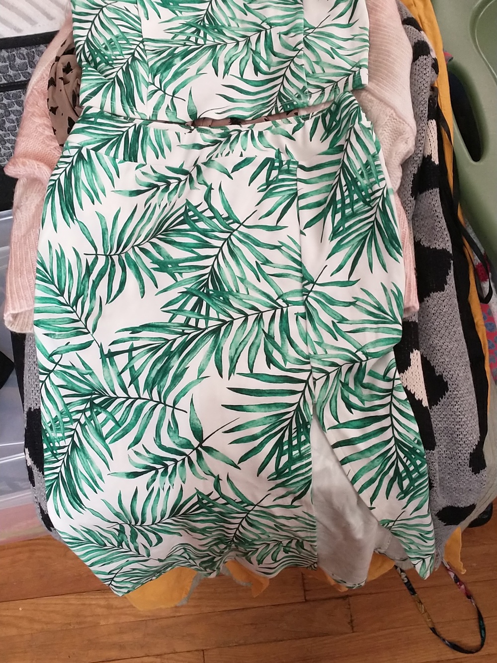 Palm Print 2 piece set